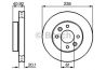 Тормозной диск передний Рено Кенго (диаметр 238мм) I  Profit PR 5010-0158