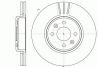 Диск тормозной передний Рено Кенго  01- 4x4 (280x24) | ROADHOUSE  6583.10