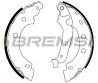 Тормозные колодки зад. Kangoo 97- (228x42) (Bdx) | BREMSI GF0407
